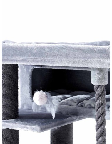 PET REBELS rascador Turnpike gris 200 cm