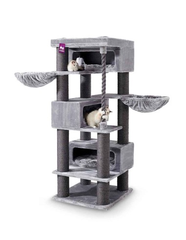 PET REBELS rascador Turnpike gris 200 cm