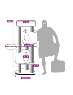 PET REBELS rascador...