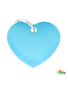 MY FAMILY corazón celeste...