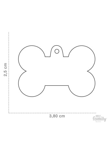 MY FAMILY hueso verde grande