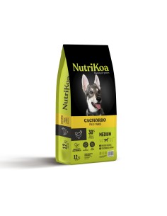 NUTRIKOA CACHORRO POLLO 12 KG