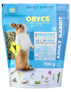 ORYCS conejo adulto 700 gr