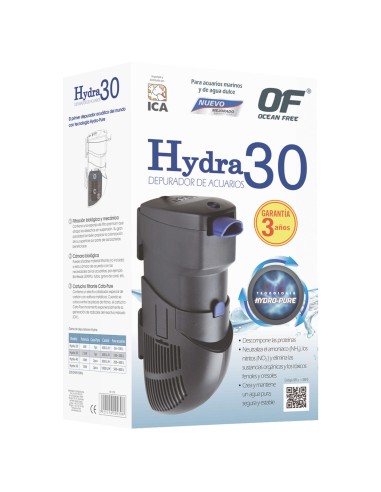 ICA Hydra filtro 30 hasta 200 L