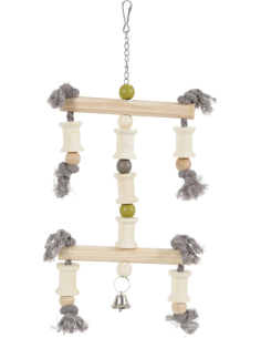 ZOLUX aves juguete madera...