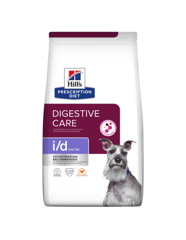 HILLS PD perro adulto I/D low fat 12 kg