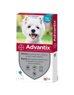 ADVANTIX perro pipeta 4-10...