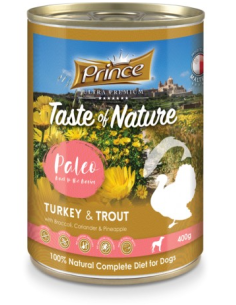 PRINCE perro adulto pavo y...