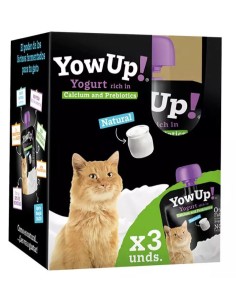 YOWUP gato snack yogur 3x85 gr