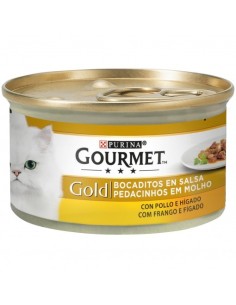 GOURMET gato Gold bocaditos...