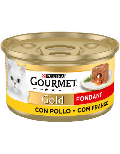 GOURMET gato Gold fondant pollo 85 gr