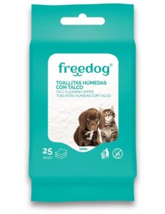 FREEDOG toallitas talco S...