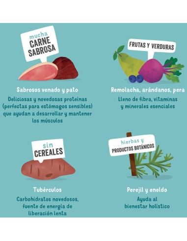 EDGARD&COOPER perro adulto caza y...