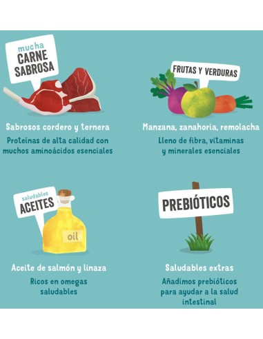 EDGARD&COOPER perro adulto cordero y...