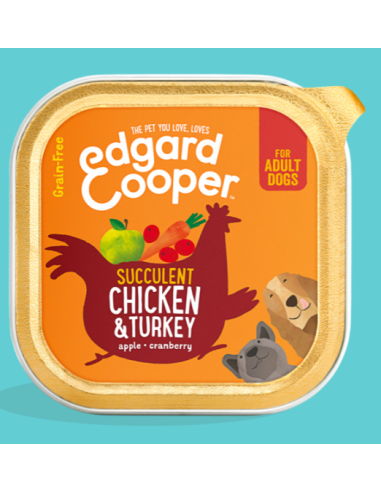 EDGARD&COOPER perro adulto pollo y...