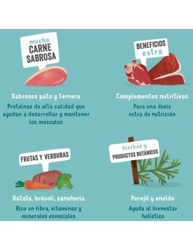 EDGARD&COOPER perro adulto vacuno...