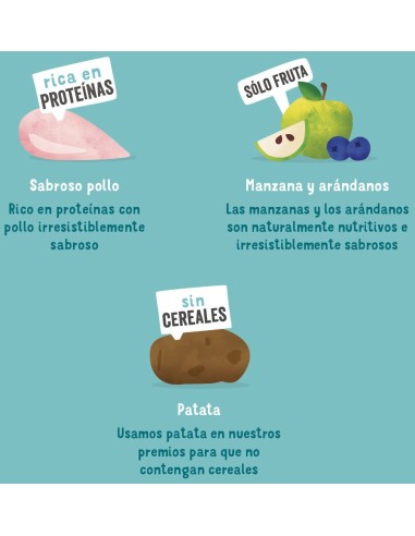 EDGARD&COOPER perro snack pollo 50 gr