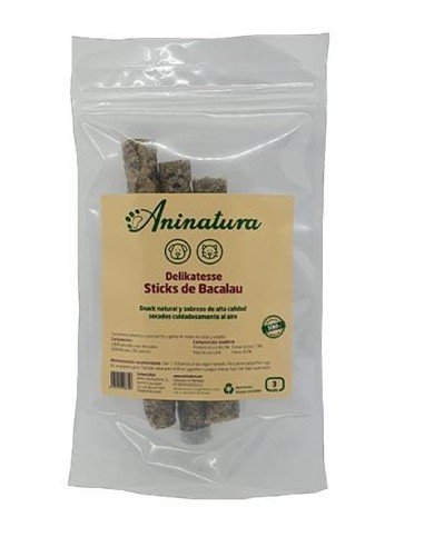 ANINATURA STICKS BACALAO 250 GR