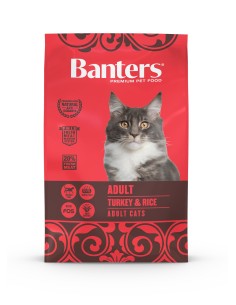 BANTERS CAT AD. PAVO 2KG