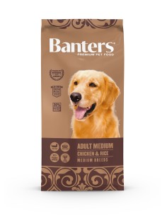 BANTERS perro adulto pollo...