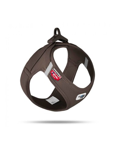 CURLI perro arnes air-mesh marron...