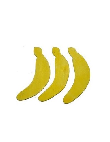 ICA roedor juguete maderitas plátanos