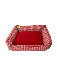 KUBICAMA cuna Vichy rojo...