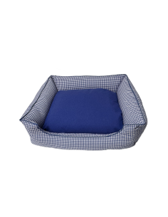 KUBICAMA cuna Vichy azul...