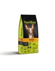 NUTRIKOA AD. LARGE POLLO 12 KG