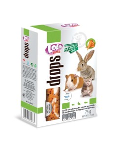 ICA Lolo roedor snack drops...