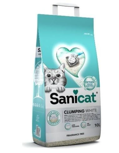 SANICAT arena aglomerante white sin...