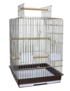 ICA loro jaula cromada Rex...