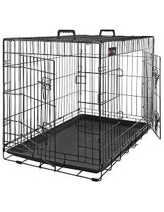 DUVO perro jaula dos...