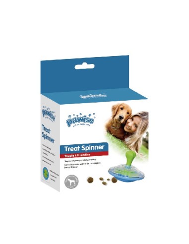PAWISE perro juguete Treat spinner...