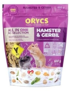 ORYCS hamster y gerbil 600gr