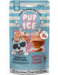 PUP ICE perro snack cono...