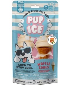 PUP ICE perro snack cono...