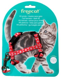 FREEDOG gato set arnes y...