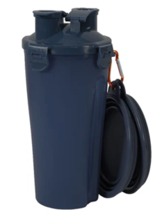 ZOLUX botella 2 en 1 azul