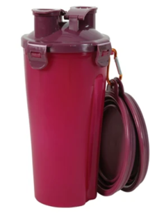 ZOLUX botella 2 en 1 rojo