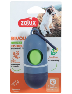 ZOLUX dispensador bolsas azul