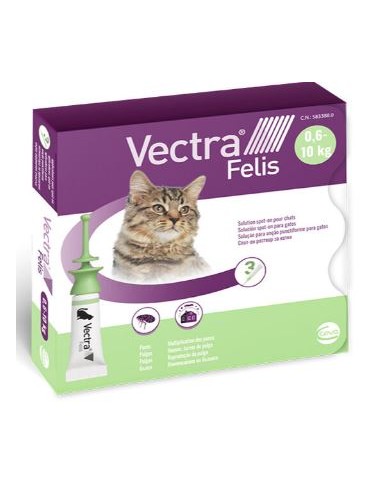 VECTRA felis gato 0.6-10 kg 1 pipeta