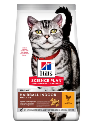 HILLS SP gato adulto Hairball indoor...