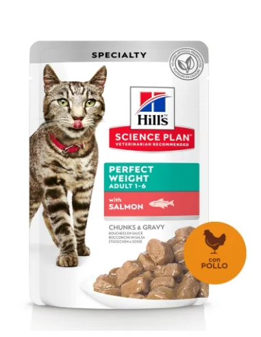HILLS SP gato adulto Perfect Weight...