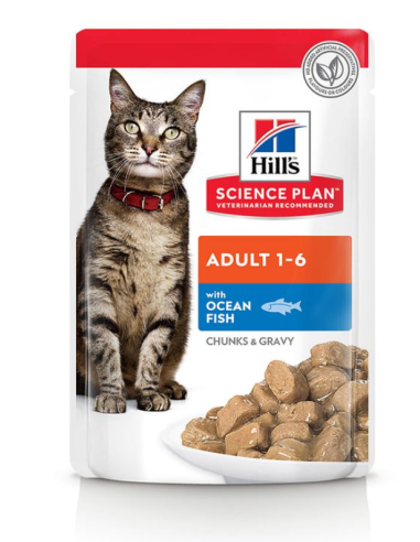 HILLS SP gato adulto pescado azul...