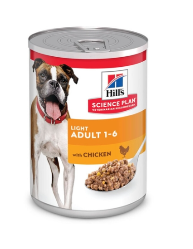HILLS SP perro adulto light lata 370 gr