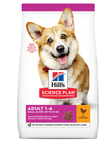 HILLS SP perro adulto mini pollo 3 kg