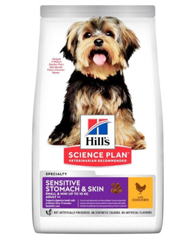HILLS SP perro adulto mini Sensitive...