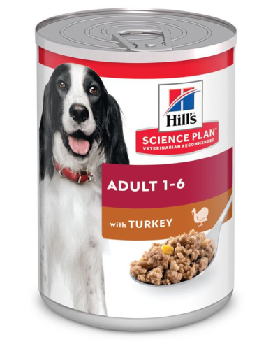 HILLS SP perro adulto pavo lata 370 gr