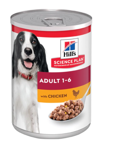 HILLS SP perro adulto pollo lata 370 gr